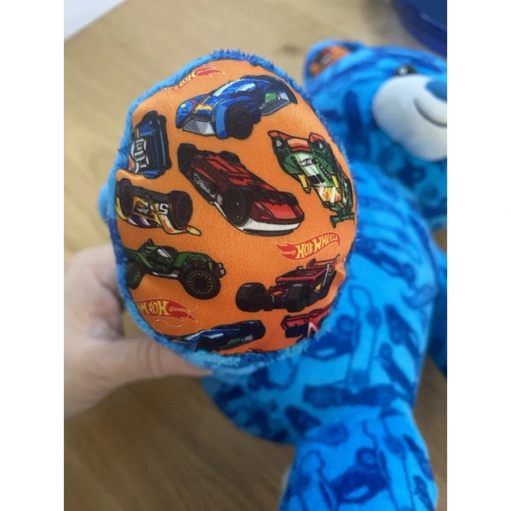 Build-A-Bear Workshop 2018 Hot Wheels 50th Anniversary Stuffed Bear Plushie‎